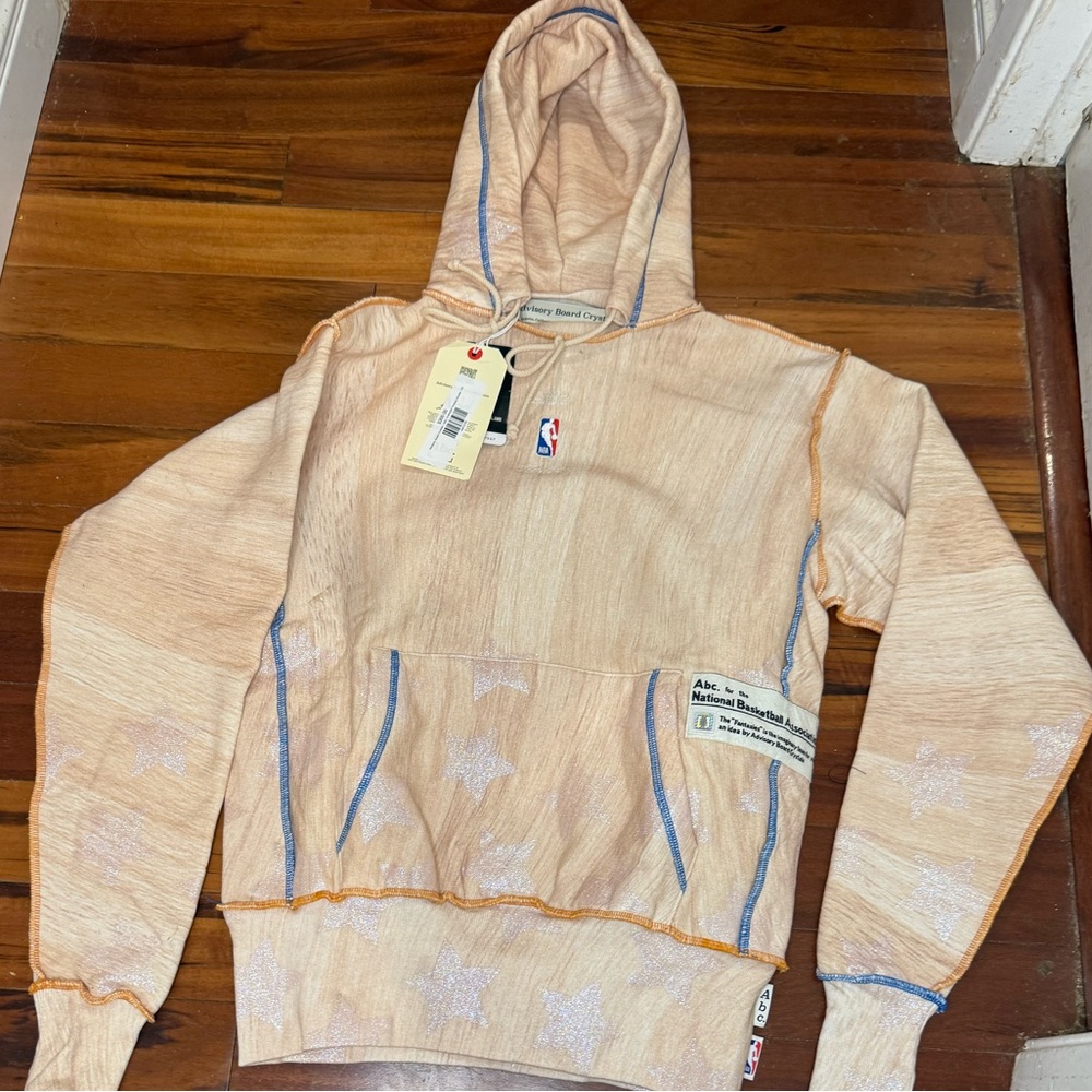 ADVISORY BOARD CRYSTALS ABC X NBA (NY KNICKS) HOODIE X-SMALL NEW
